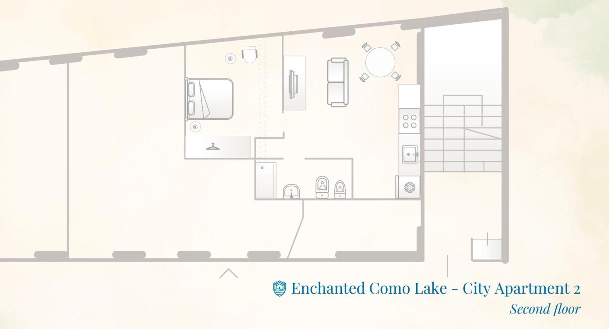 Enchanted Como Lake - City Apartment 2 By Rent All Como Luaran gambar